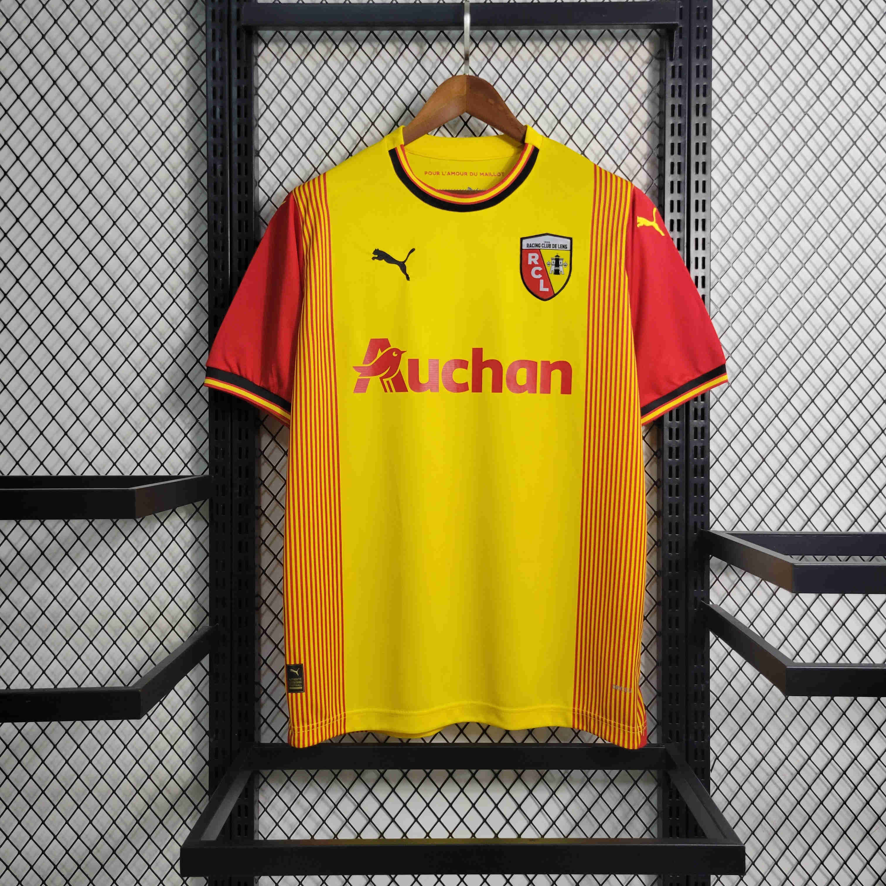 Lens 23-24 Home Stadium Jersey - Fans Version